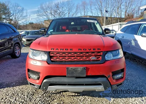2014 Land Rover Range Rover Sport Hse из США, поврежденный, VIN SALWR2WF3EA354922